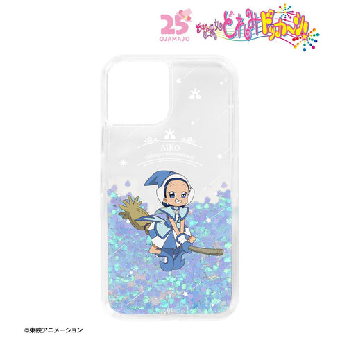 『おジャ魔女どれみ ドッカ~ン!』描き下ろし あいこ 魔女界へ行くどれみたちver. グリッターiPhoneケース